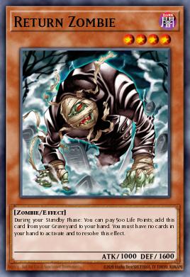 Card Image: Return Zombie