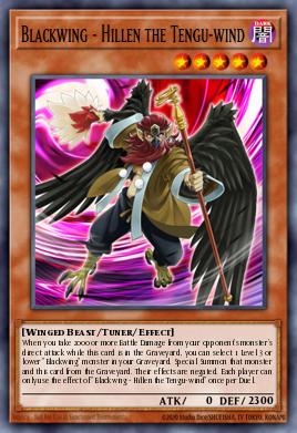Card Image: Blackwing - Hillen the Tengu-wind