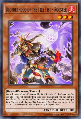Card Image: Brotherhood of the Fire Fist - Rooster