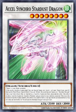 Card Image: Accel Synchro Stardust Dragon