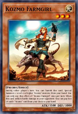 Card Image: Kozmo Farmgirl