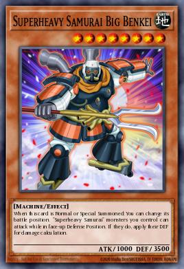 Card Image: Superheavy Samurai Big Benkei