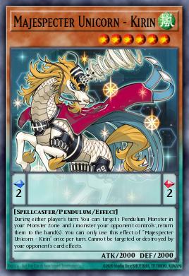 Card Image: Majespecter Unicorn - Kirin