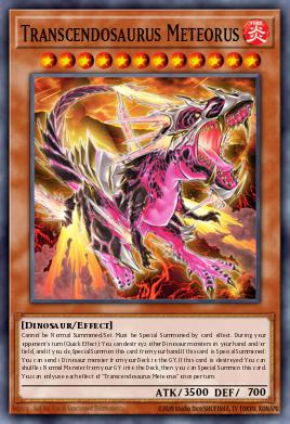 Card Image: Transcendosaurus Meteorus