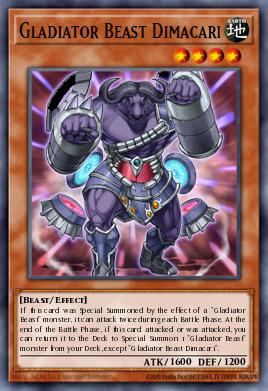 Card Image: Gladiator Beast Dimacari