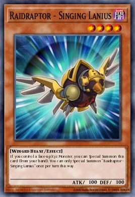 Card Image: Raidraptor - Singing Lanius