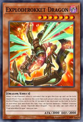 Card Image: Exploderokket Dragon
