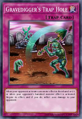 Card Image: Gravedigger's Trap Hole