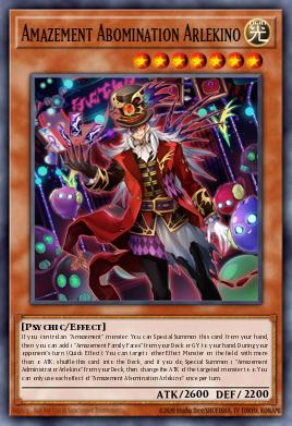 Card Image: Amazement Abomination Arlekino