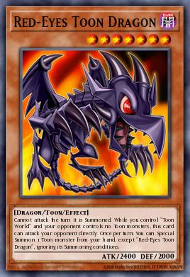 Card Image: Red-Eyes Toon Dragon