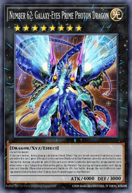 Card Image: Number 62: Galaxy-Eyes Prime Photon Dragon