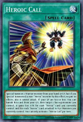 Card Image: Heroic Call