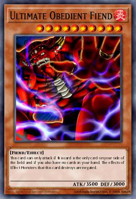 Card Image: Ultimate Obedient Fiend