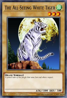Card Image: The All-Seeing White Tiger