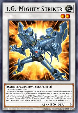 Card Image: T.G. Mighty Striker