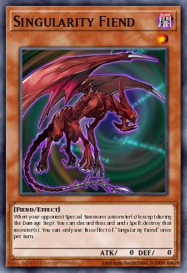 Card Image: Singularity Fiend
