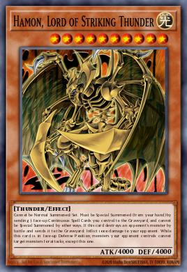 Card Image: Hamon, Lord of Striking Thunder