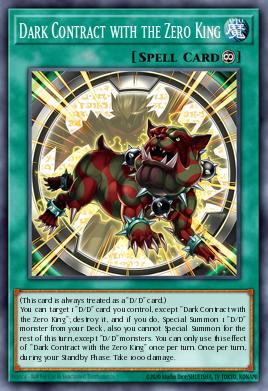 Card Image: Dark Contract with the Zero King