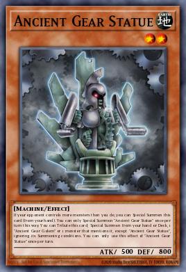 Card Image: Ancient Gear Statue