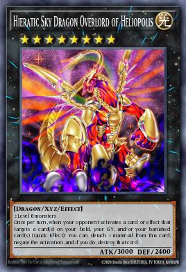 Card Image: Hieratic Sky Dragon Overlord of Heliopolis