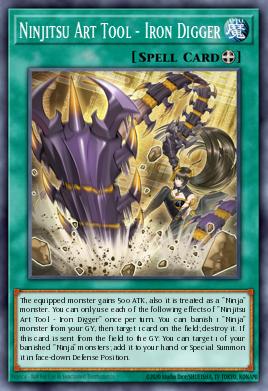 Card Image: Ninjitsu Art Tool - Iron Digger