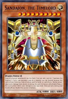 Card Image: Sandaion, the Timelord