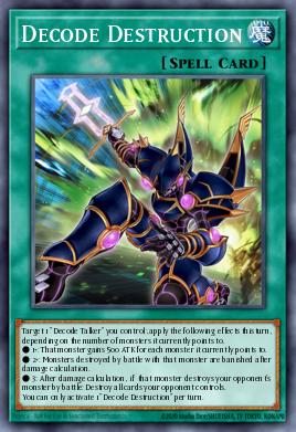 Card Image: Decode Destruction