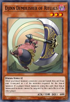 Card Image: Djinn Demolisher of Rituals