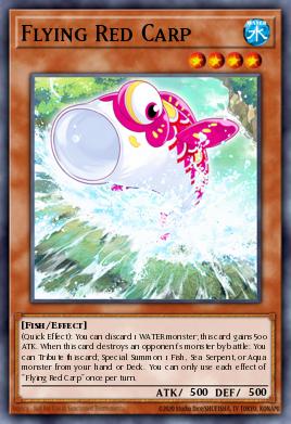 Card Image: Flying Red Carp