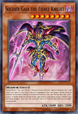 Card Image: Soldier Gaia the Fierce Knight