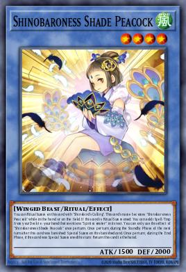 Card Image: Shinobaroness Shade Peacock