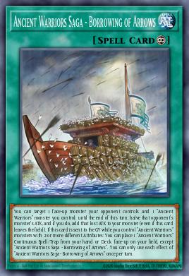 Card Image: Ancient Warriors Saga - Borrowing of Arrows