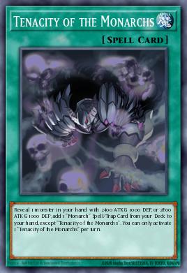 Card Image: Tenacity of the Monarchs