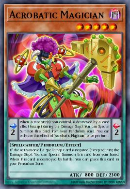 Card Image: Acrobatic Magician