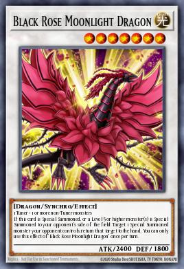 Card Image: Black Rose Moonlight Dragon