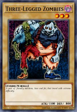 Card Image: Three-Legged Zombies