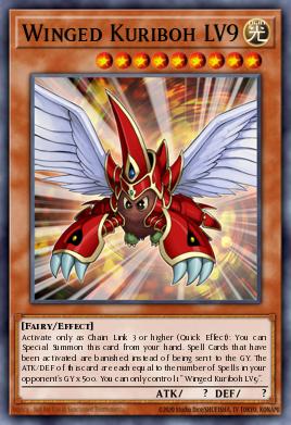 Card Image: Winged Kuriboh LV9