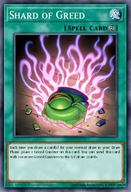 Card Image: Shard of Greed