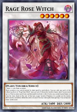 Card Image: Rage Rose Witch