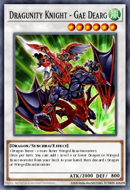 Card Image: Dragunity Knight - Gae Dearg