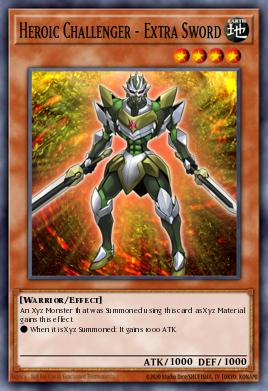 Card Image: Heroic Challenger - Extra Sword