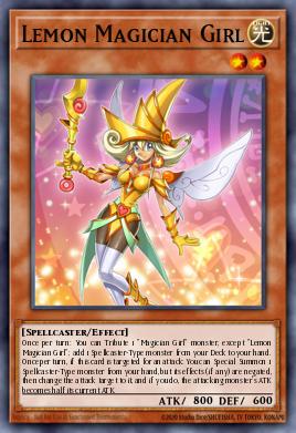 Card Image: Lemon Magician Girl