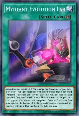 Card Image: Myutant Evolution Lab