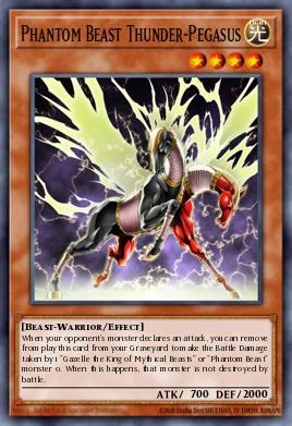 Card Image: Phantom Beast Thunder-Pegasus