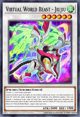Card Image: Virtual World Beast - Jiujiu