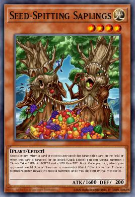 Card Image: Seed-Spitting Saplings