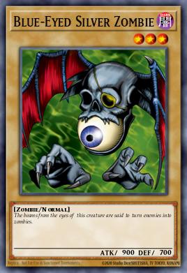 Card Image: Blue-Eyed Silver Zombie