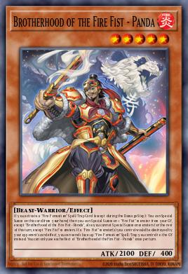 Card Image: Brotherhood of the Fire Fist - Panda