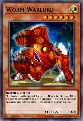 Card Image: Worm Warlord