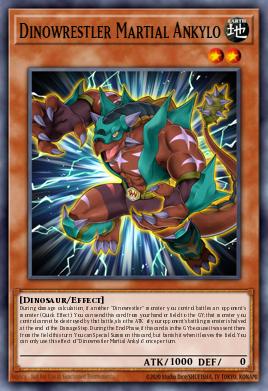Card Image: Dinowrestler Martial Ankylo